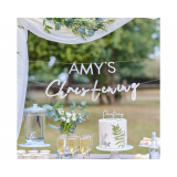 Doop Slinger Christening Personaliseerbaar Ginger Ray