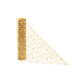 Decoratiestof Spider Glitter Goud (28x270cm)
