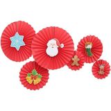 Deco Waaiers Kerst - Feestelijke Decoratie
