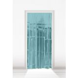 Deurgordijn Matte Blauw