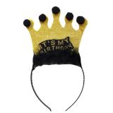 Diadeem It's My Birthday Goud