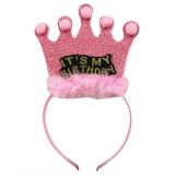 Diadeem It's My Birthday Roze 