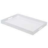 Decoratief Dienblad Rechthoek Wit (48x35cm) 