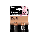Duracell Plus AAA Alkaline (4st) 