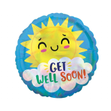 Folie Ballon 'Get Well Soon'