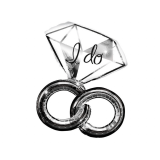 Folieballon I Do Trouwringen (69x76cm)