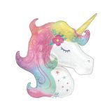 Folieballon Unicorn Enchanted (83x73cm)