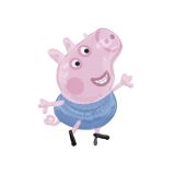 Folieballon George SuperShape (81cm)