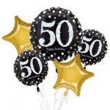 Folieballon Boeket 50 Sparkling (5st)