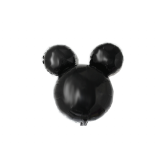 Folieballon Muizenoren Zwart 