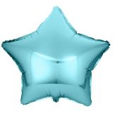 Folieballon Ster Turquoise Blauw (45cm)