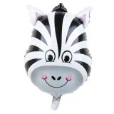 Folieballon Zebra