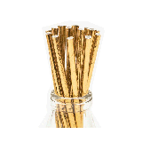 Rietjes Metallic Goud (12st) 