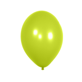 Appelgroene latex ballonnen van 29 cm, verpakt per 50 stuks, ideaal voor feestdecoraties.