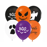 Ballonnen Happy Halloween (8st)