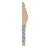 Houten Mes Zilver