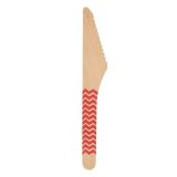 Houten Messen Rood