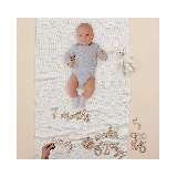 * Baby Mijlpaal Houten Tekens Ginger Ray 