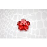 Acryllen Bloem Rood