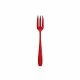 Plastic Dessertvorken Rood (12st)