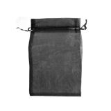 Organzazak L 13x19cm Zwart