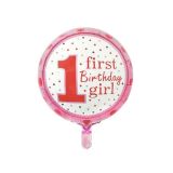Folieballon It's a Boy Gold Dots