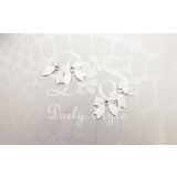 Deco Stoffen Strikje Wit