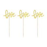 Prikkers Love Goud (12st)