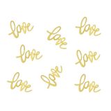 Tafelconfetti Love Goud (48st) 