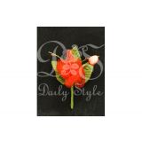 Corsage 'Natural' Rood