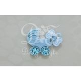 Deco Vilt Kinderwagen Blauw