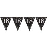 Vlaggenlijn 18 Happy Birthday Sparkling