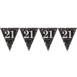 Vlaggenlijn 21 Happy Birthday Sparkling