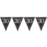 Vlaggenlijn 30 Happy Birthday Sparkling 