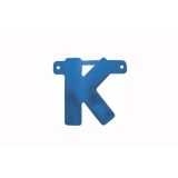 Letterslinger K Blauw