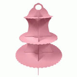 Kartonnen Etagère Roze