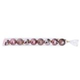 Kerstballen Roze 60mm (9st)