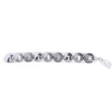 Kerstballen Zilver 60mm (9st)
