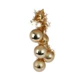 Kerstballen Tros Goud - 10cm 