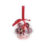 Mini Kerstballen Rood 40mm (14st)