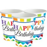 Bekers Kleurrijke Verjaardag 