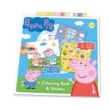 Kleur & Stickerset Peppa Pig