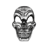Skull Head Masker Zilver