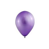Mini Metallic Ballonnen Paars - 11cm - 20 stuks