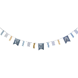 Vlaggenlijn Nijntje Blauw Goud