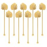 Roerstaafjes Palmbladeren Goud - 12st