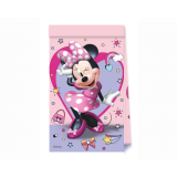 Papieren Uitdeelzakjes Minnie Mouse (4st)