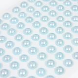 Parel Stickers Blauw M (126st)