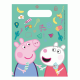 Uitdeelzakjes Peppa Pig (6st)