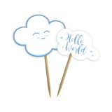 Prikkers Hello World Blauw (24st)